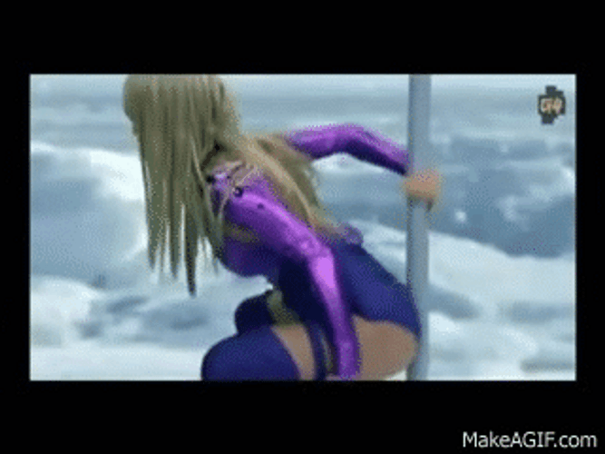 Sexy Funny Stuck In Pole GIF