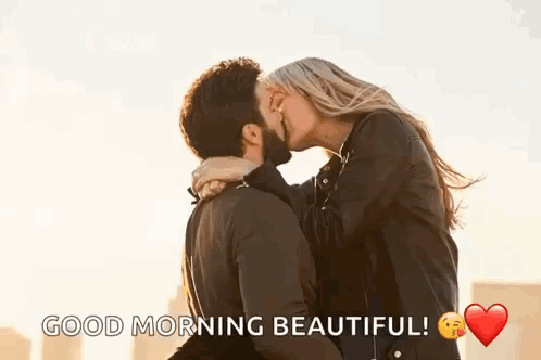 Sexy Morning Kisses Lovers GIF