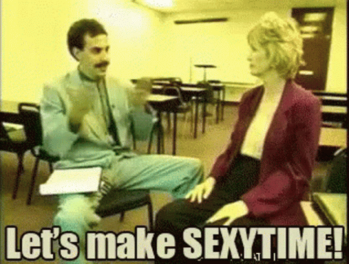 Sexy Time Sacha Baron Cohen GIF