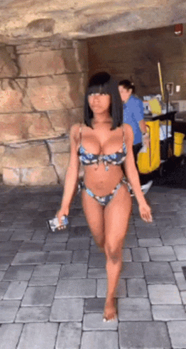 Sexy Woman In Bikini GIF