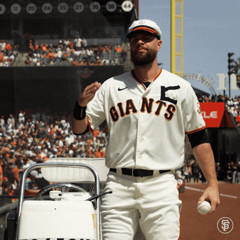 Sf Giants Brandon Belt Saluting GIF