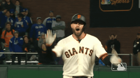 Sf Giants Evan Longoria Air Punch GIF