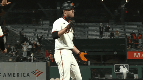 Sf Giants Evan Longoria Clapping GIF