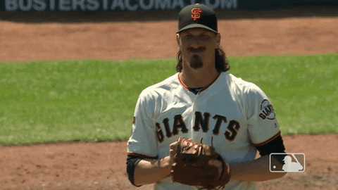Sf Giants Jeff Samardzija Nodding GIF
