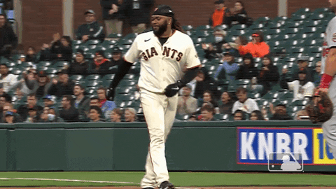 Sf Giants Johnny Cueto Walking GIF