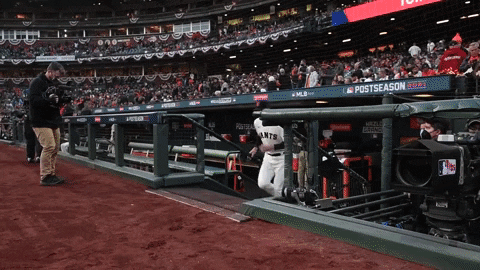 Sf Giants Kris Bryant Running To The Field GIF