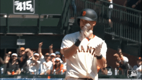 Sf Giants Steven Duggar Clapping GIF