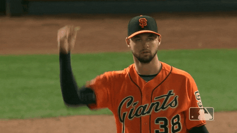 Sf Giants Tyler Beede Fist Pump GIF