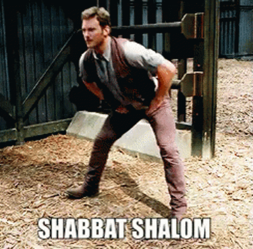 Shabbat Shalom Chris Pratt's Sexy Dance GIF