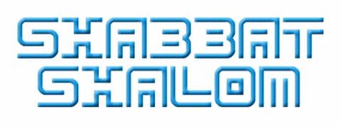 Shabbat Shalom Rainbow Walls Synagogue GIF