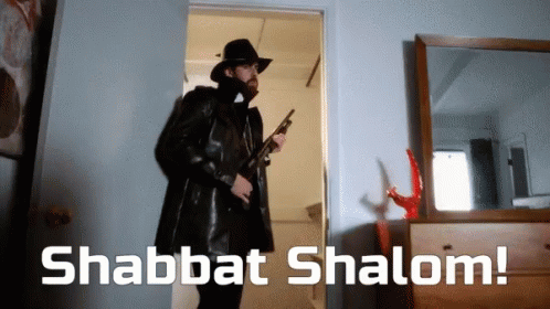 Shabbat Shalom Saddam Hussien's Power GIF