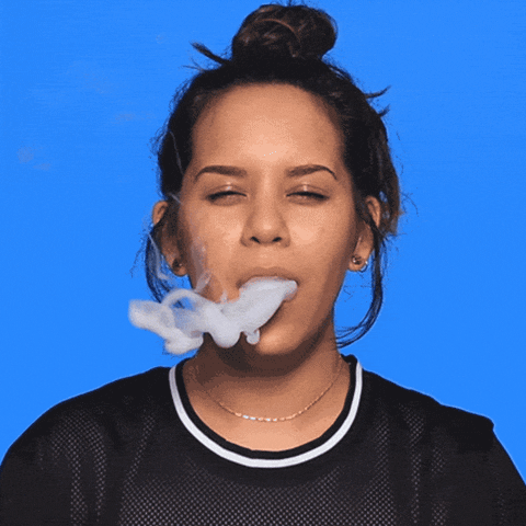 Shabbat Shalom Woman Smoking GIF