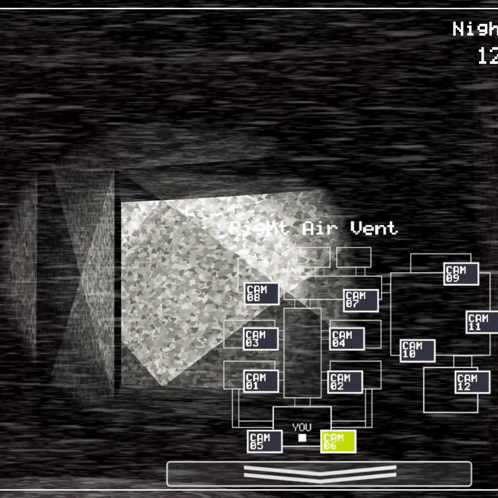 Shadow Bonnie Face Closeup Jumpscare GIF