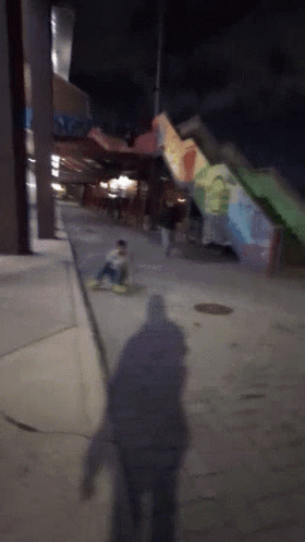 Shadow of a Person