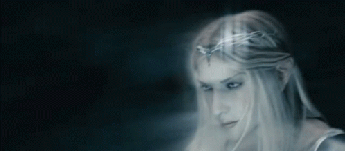 Shadow Of Mordor Galadriel Worried GIF