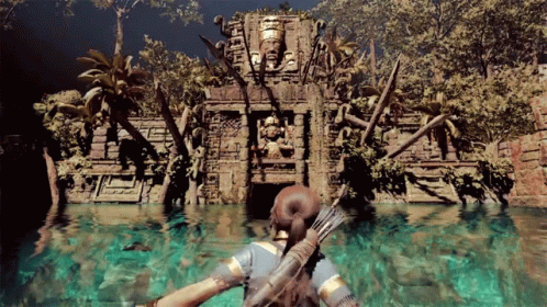 Shadow Of The Tomb Raider Cenote GIF