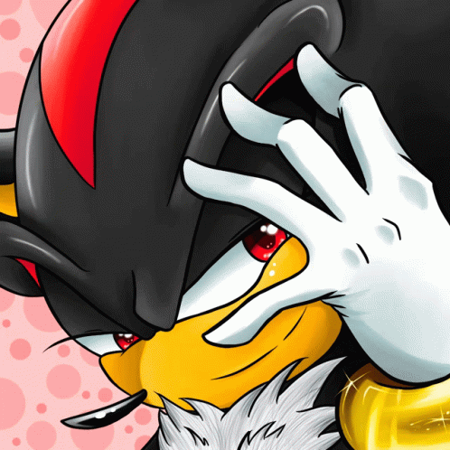 Shadow The Hedgehog Bat Eyelash GIF