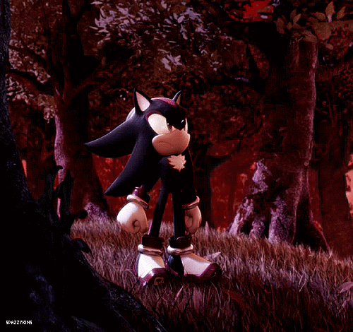 Shadow The Hedgehog Forest GIF