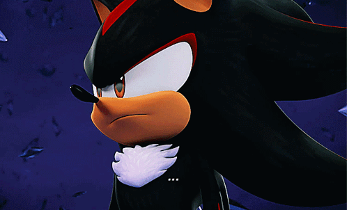 Shadow the Hedgehog Purple Background