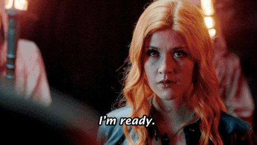 Shadowhunter Clare Im Ready GIF