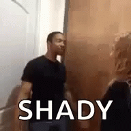 Shady Cheating Wife With Husband's Friend GIF