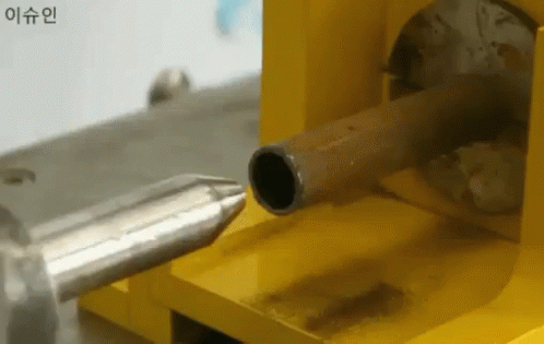 Shaft Expanding Pipe Machine GIF