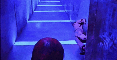 Shaft Pinback Kicking Alien GIF