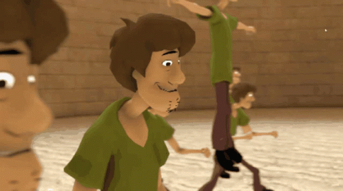 Shaggy Grin Shaggy Joe Mama GIF