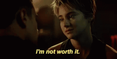 Shailene Woodley I'm Not Worthy GIF