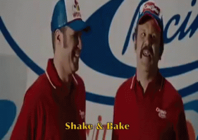 Shake And Bake Pumped Up Fist Bump GIF