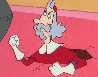 Shake Fist Cardinal Richelieu Albert The Fifth Musketeer GIF