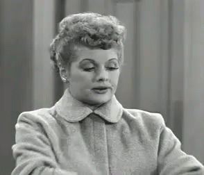 Disappointed Shake My Head Lucille Ball GIF