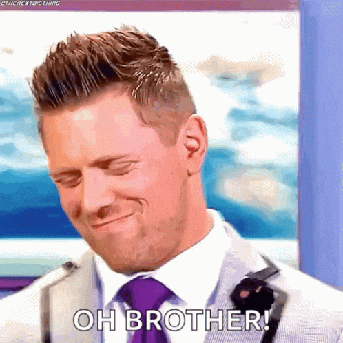 Shake My Head Oh Brother GIF