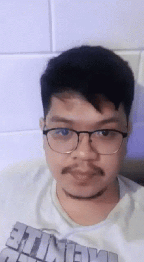 Shake My Head Crying Boy GIF