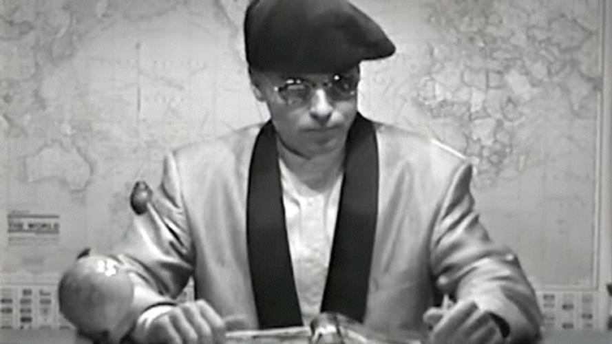 Shake My Head Man In Glasses GIF