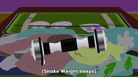 Shake Weight Beeps South Park GIF