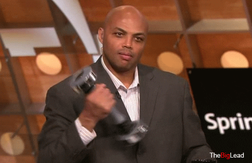 Shake Weight Charles Barkley Meme GIF