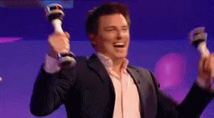Shake Weight Happy Dancing Guy GIF