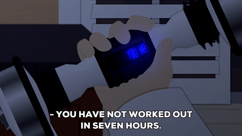 Shake Weight South Park Reminder Beep GIF