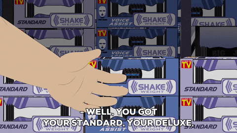 Shake Weight South Park Standard And Deluxe GIF