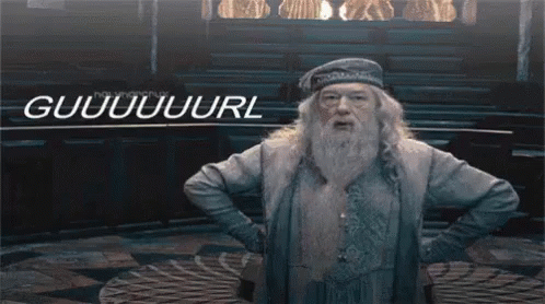 Shake Your Head Like Dumbledore GIF