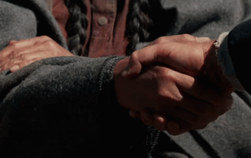 Shaking Hands With Native American Guy GIF