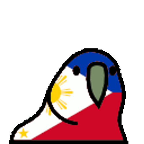 Shaking Its Head Party Parrot Flag Of Philippines GIF