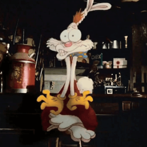 Shaking Strong Roger Rabbit GIF