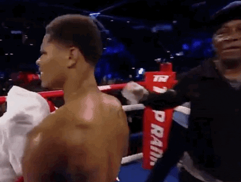 Shakur Stevenson Carrying A Pillow GIF