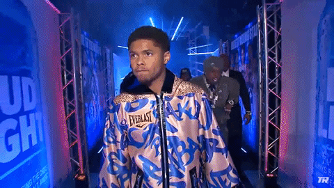 Shakur Stevenson Entering The Ring GIF
