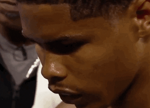 Shakur Stevenson Fist Bump With Alberto Guevara GIF
