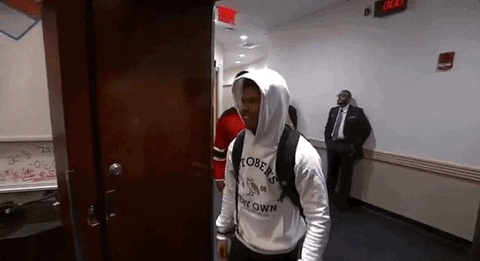 Shakur Stevenson In White Hoodie GIF