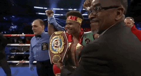 Shakur Stevenson Winning Proclamation GIF