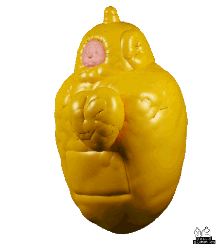 Shaky Yellow Teletubby Jellygummies GIF
